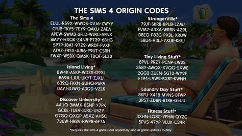 free game codes for origin.